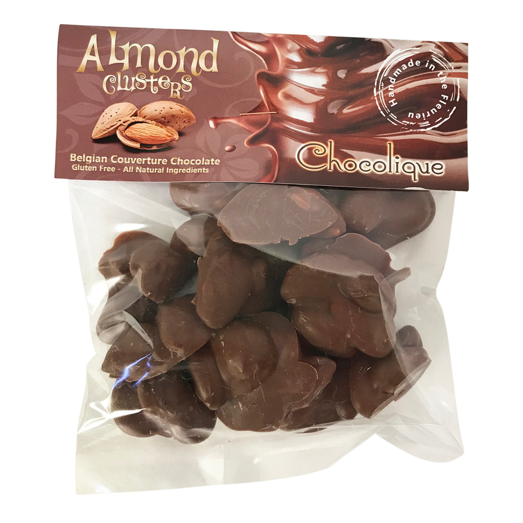 Chocolique almond clusters