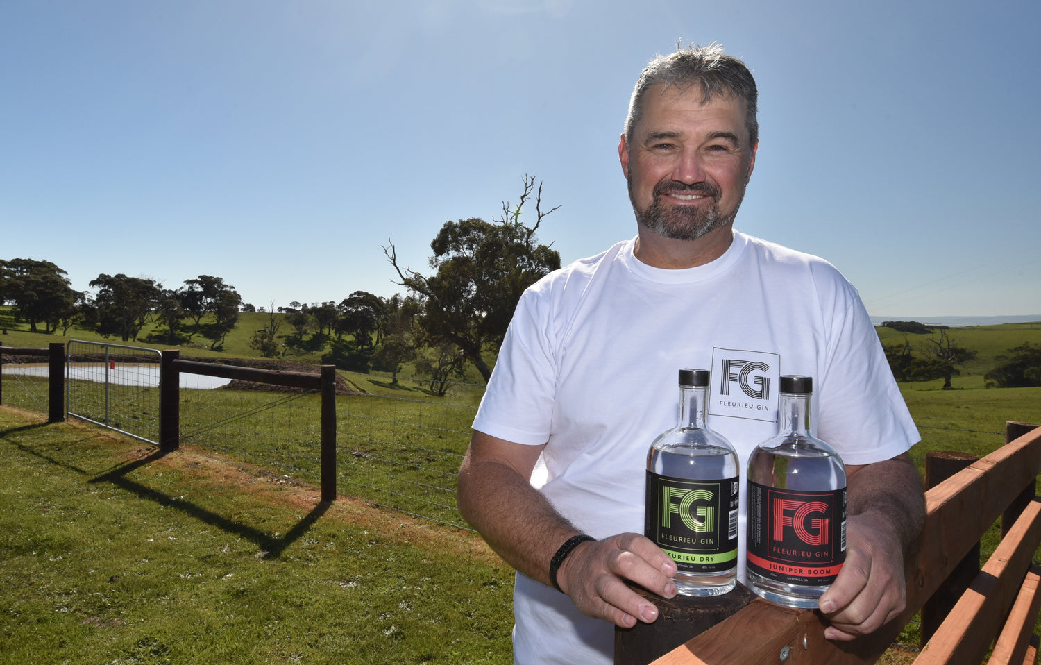 Fleurieu Gin Founder Shane Magor