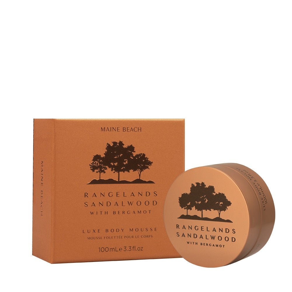 Maine Beach Rangelands Sandalwood & Bergamot Body Mousse – SA - Unveiling SA