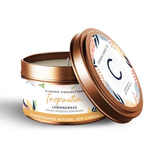Coorong Candle Co - Inspiration Lemongrass Soy Wax Travel Candle