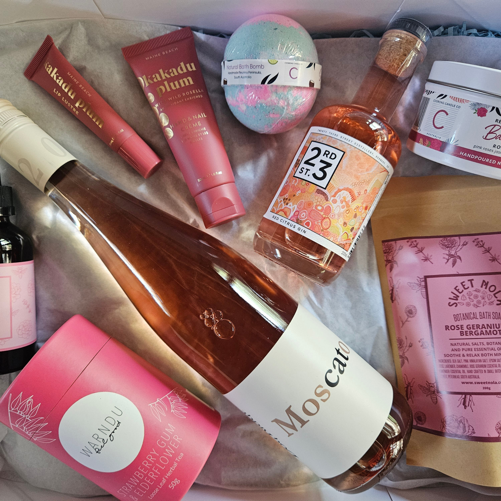 Pampered In Pink Gift Box