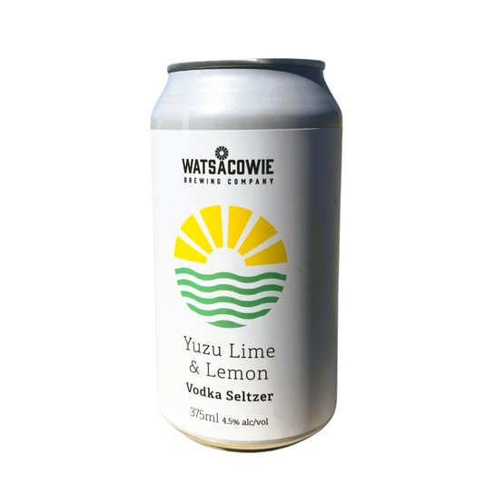 Watsacowie Yuzu Lime & Lemon Vodka Seltzer