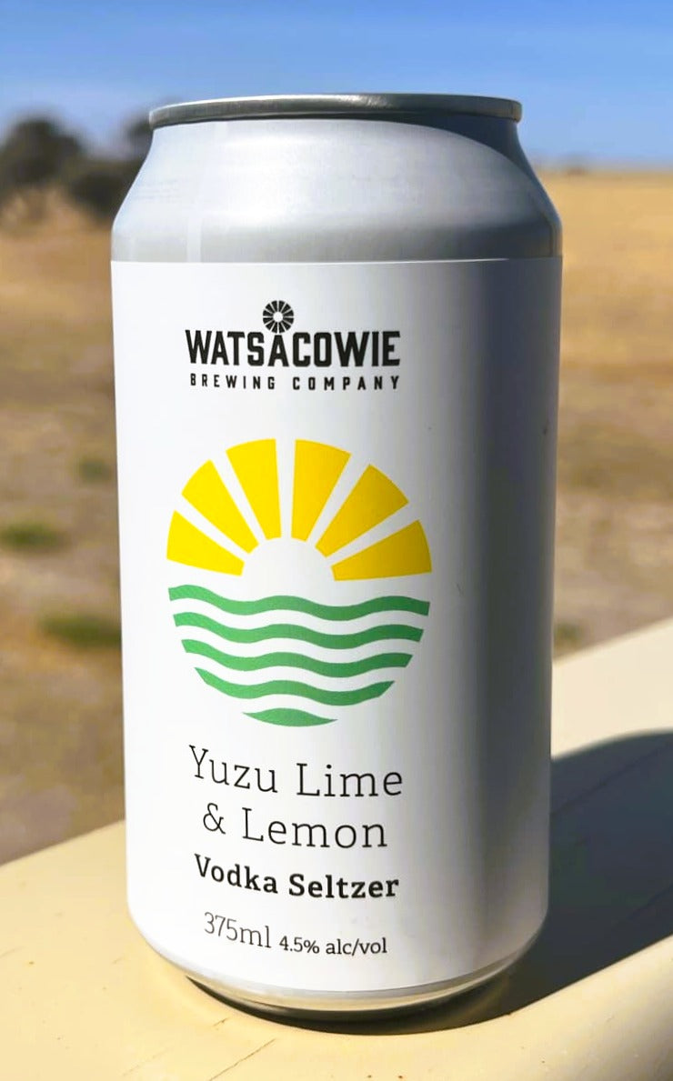 Watsacowie Yuzu Lime & Lemon Vodka Seltzer