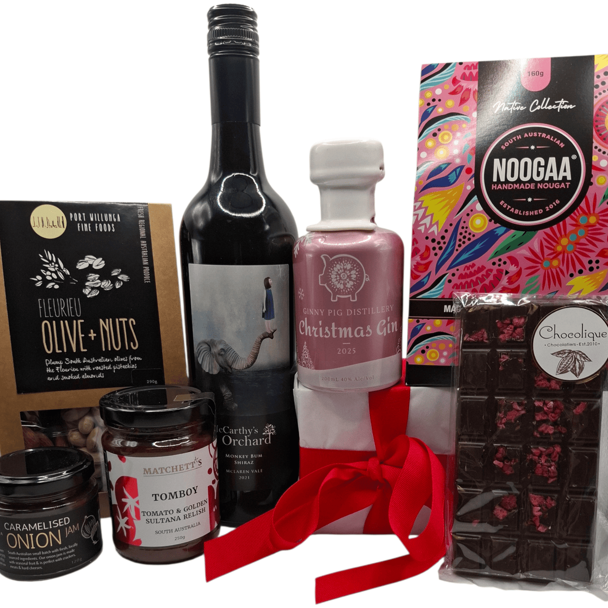 Christmas Spirits & South Australian Feast Gift Box - Unveiling SA