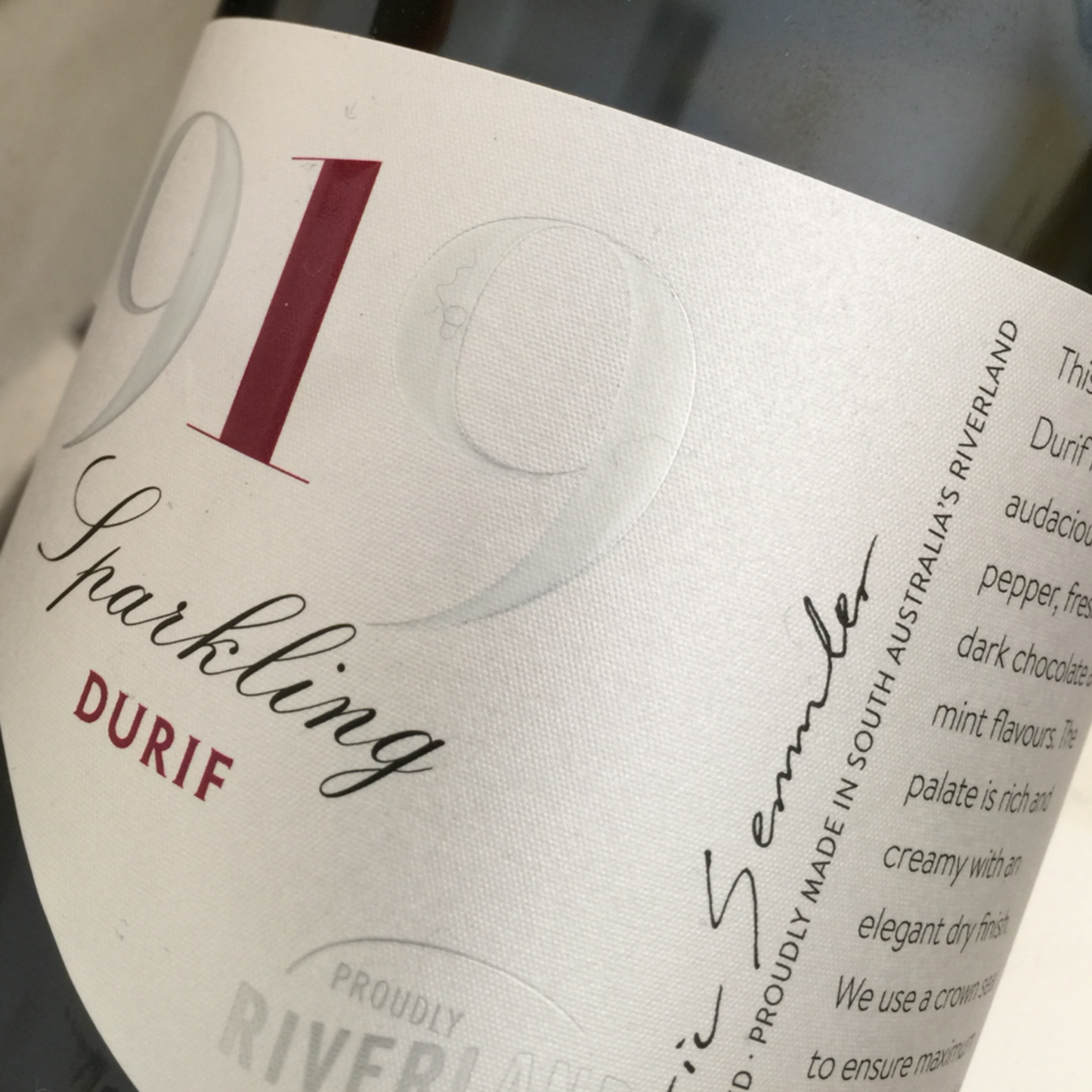 919 Wines Sparkling Durif