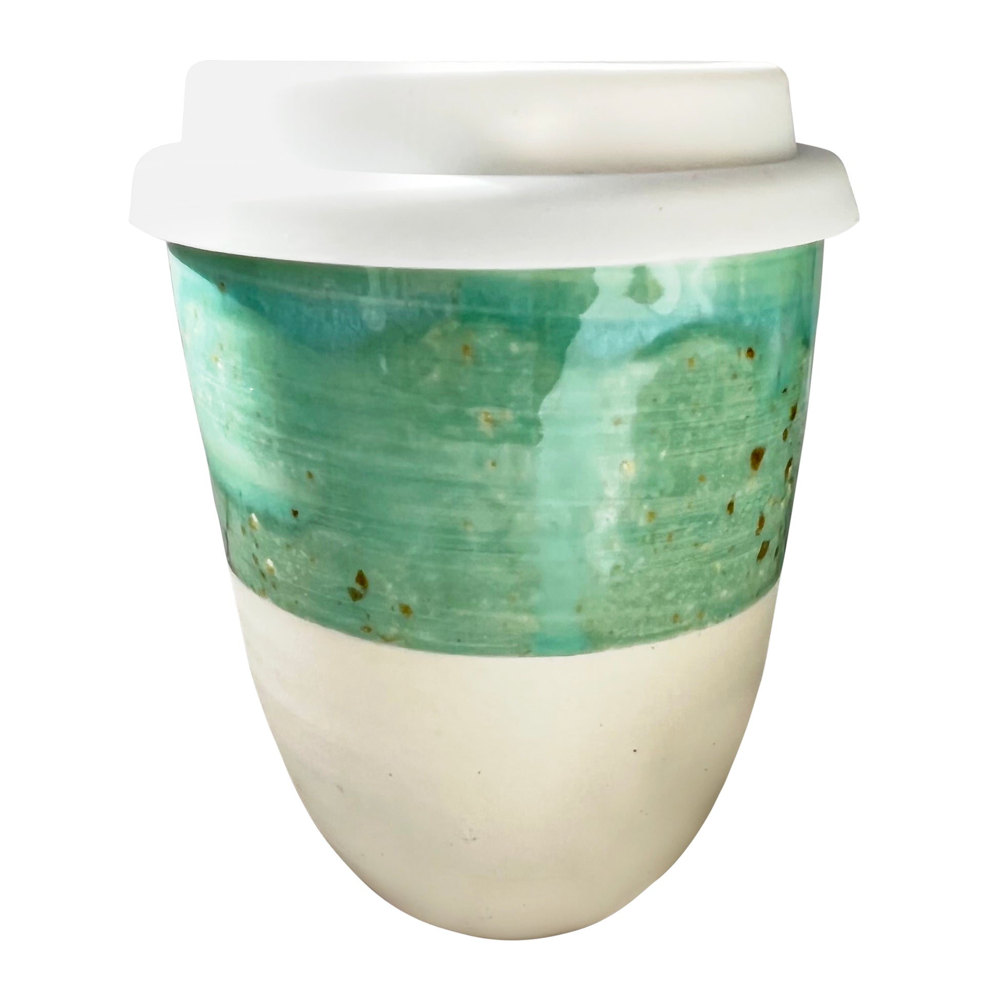 handmade keep cup greens