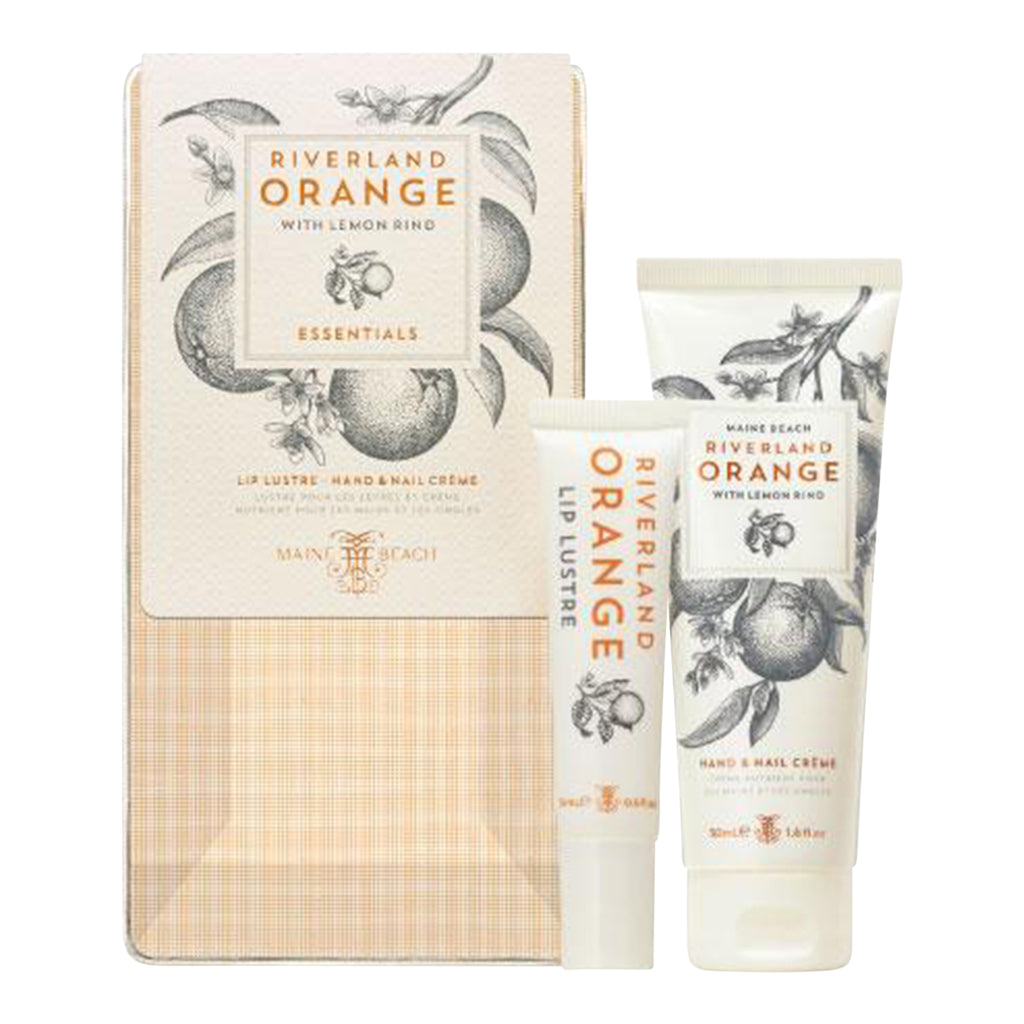Riverland Orange Essentials - hand creme and lip balm