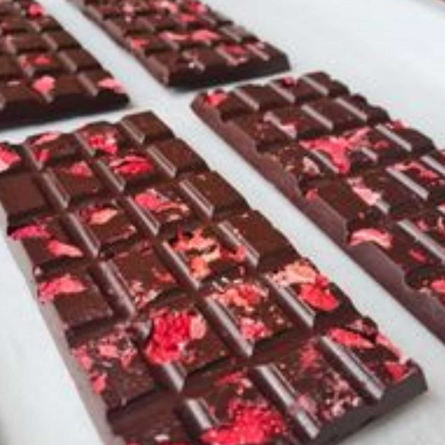 Chocolique dark chocolate raspberry bar