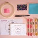 Lilly Upton - Embroidery Kits for Beginners - Paper Daisies