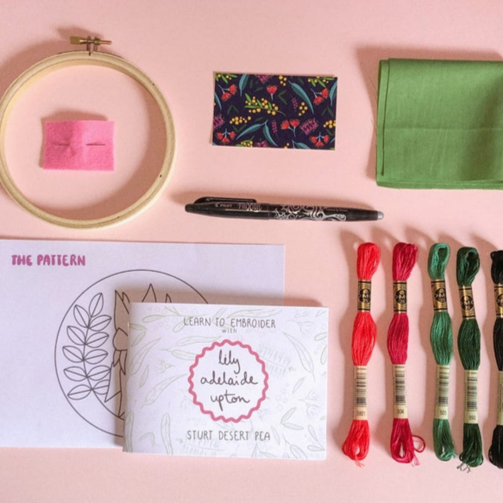 embroidery kit contents